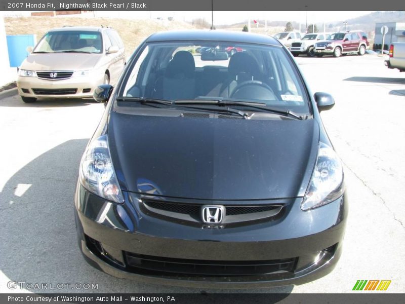 Nighthawk Black Pearl / Black 2007 Honda Fit