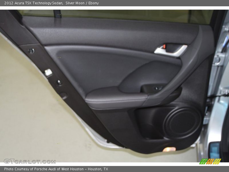 Silver Moon / Ebony 2012 Acura TSX Technology Sedan