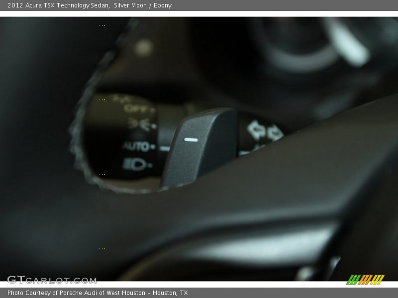 Silver Moon / Ebony 2012 Acura TSX Technology Sedan