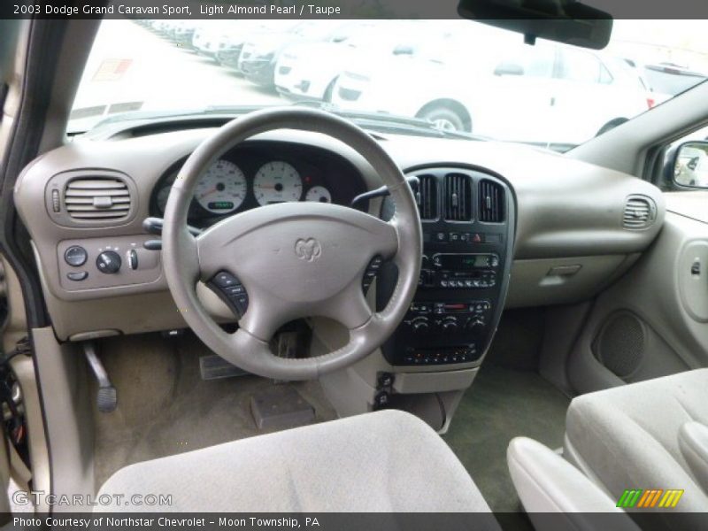 Light Almond Pearl / Taupe 2003 Dodge Grand Caravan Sport