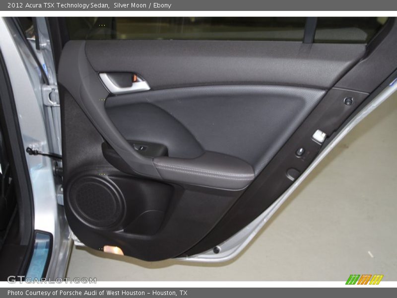 Silver Moon / Ebony 2012 Acura TSX Technology Sedan