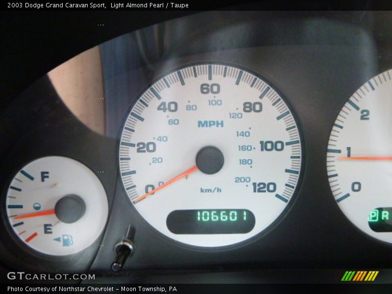 Light Almond Pearl / Taupe 2003 Dodge Grand Caravan Sport
