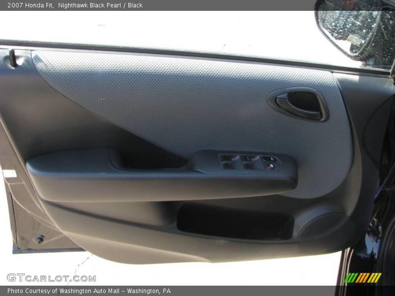 Nighthawk Black Pearl / Black 2007 Honda Fit
