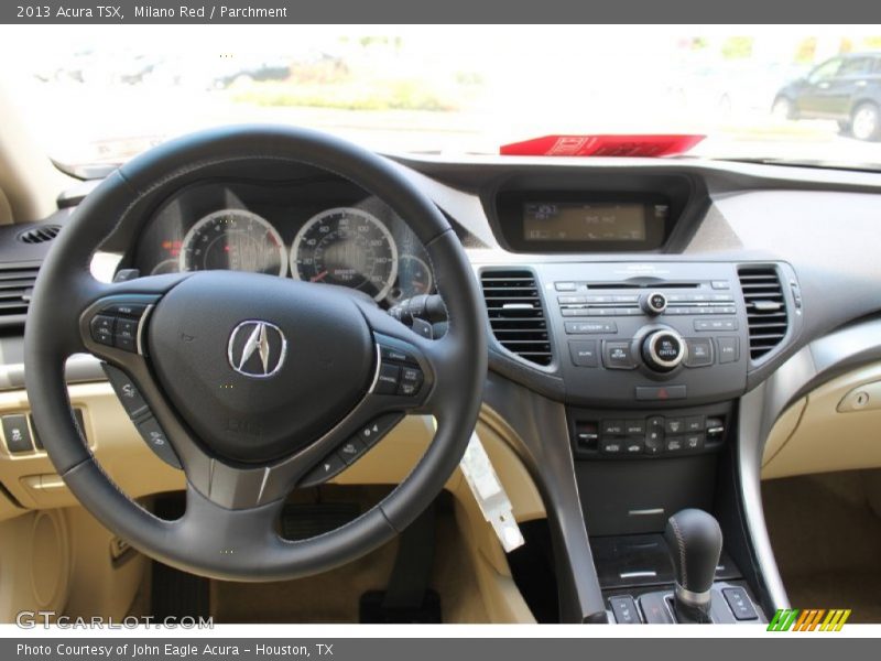 Milano Red / Parchment 2013 Acura TSX