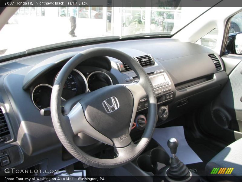 Nighthawk Black Pearl / Black 2007 Honda Fit