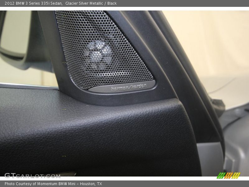 Glacier Silver Metallic / Black 2012 BMW 3 Series 335i Sedan