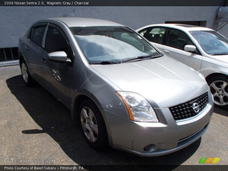 Magnetic Gray / Charcoal 2009 Nissan Sentra 2.0
