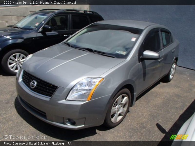 Magnetic Gray / Charcoal 2009 Nissan Sentra 2.0