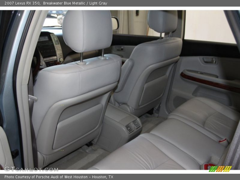 Breakwater Blue Metallic / Light Gray 2007 Lexus RX 350