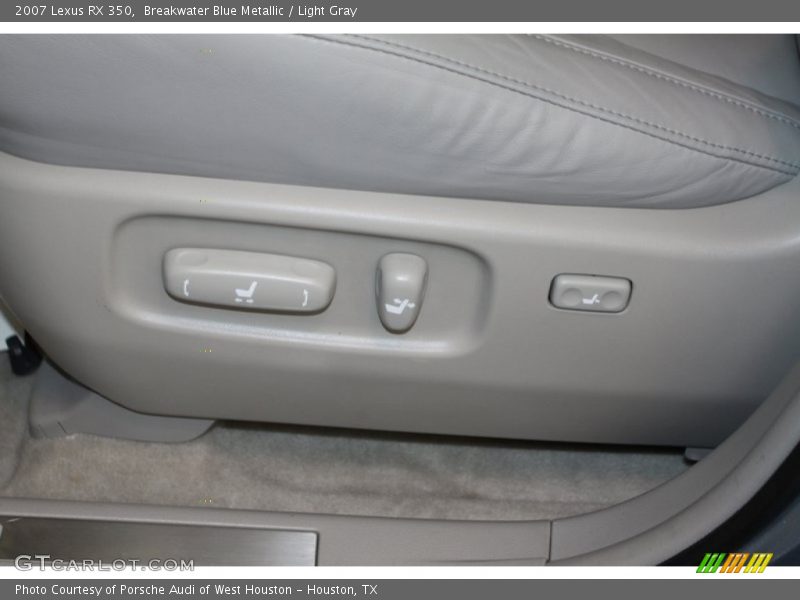 Breakwater Blue Metallic / Light Gray 2007 Lexus RX 350