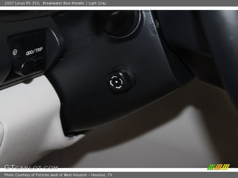 Breakwater Blue Metallic / Light Gray 2007 Lexus RX 350