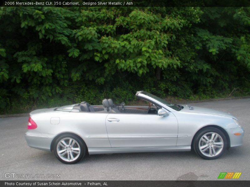 designo Silver Metallic / Ash 2006 Mercedes-Benz CLK 350 Cabriolet