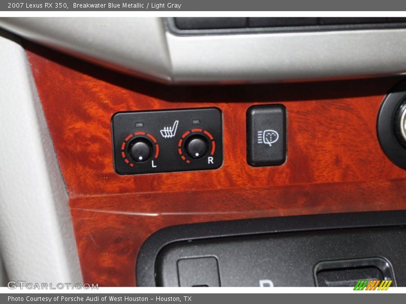 Breakwater Blue Metallic / Light Gray 2007 Lexus RX 350