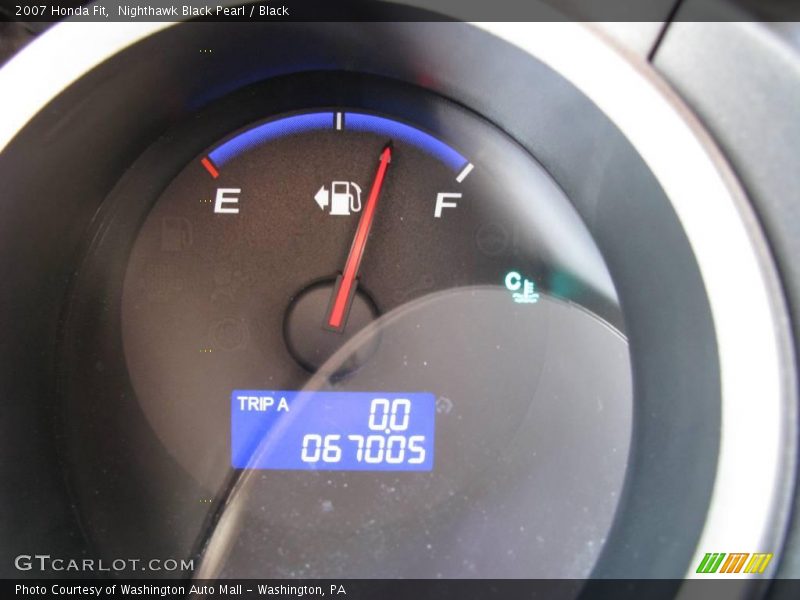 Nighthawk Black Pearl / Black 2007 Honda Fit