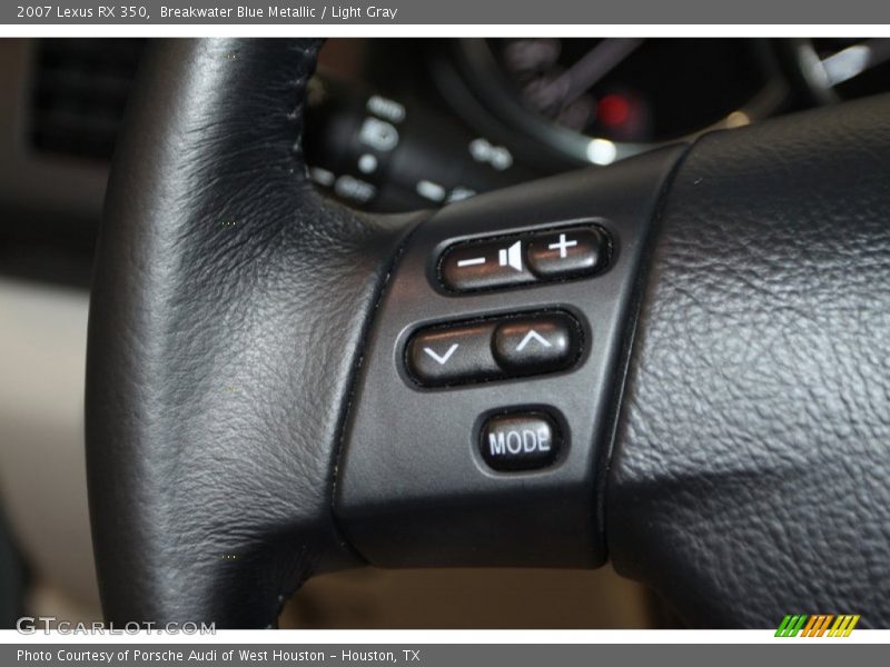 Breakwater Blue Metallic / Light Gray 2007 Lexus RX 350