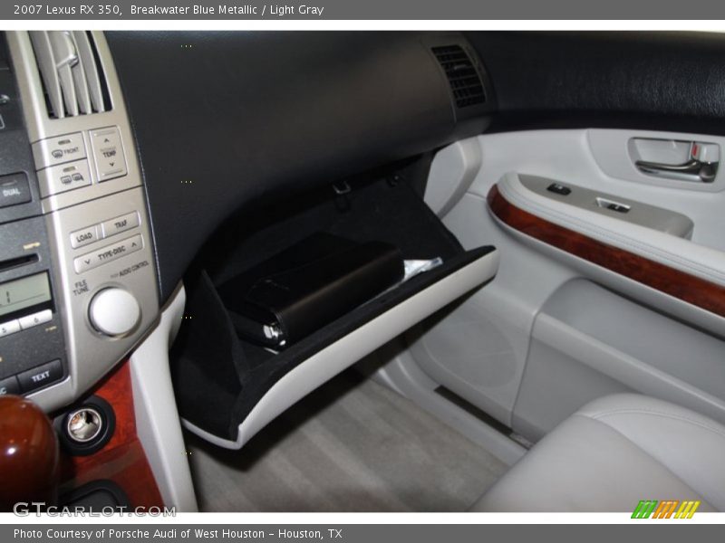 Breakwater Blue Metallic / Light Gray 2007 Lexus RX 350