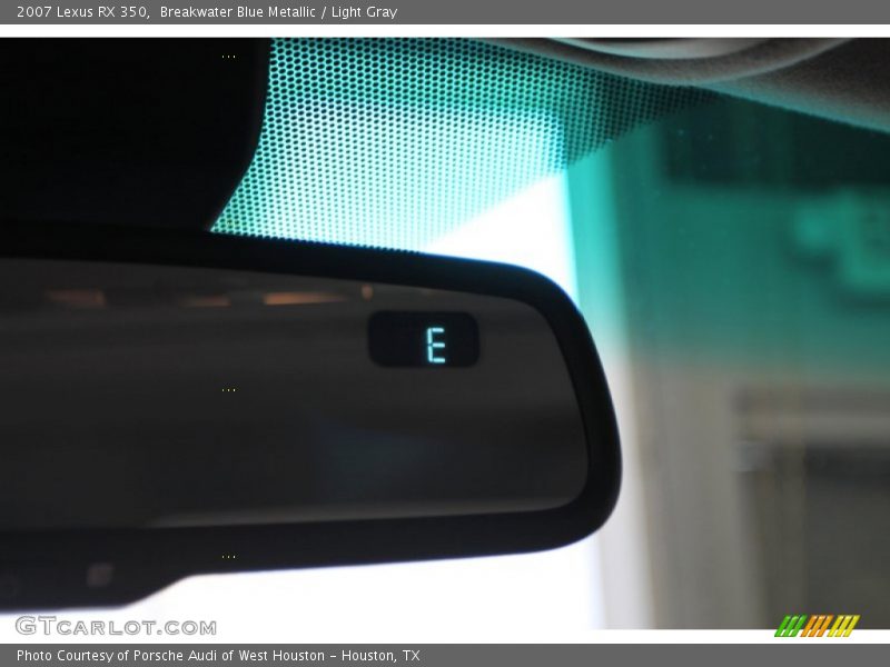 Breakwater Blue Metallic / Light Gray 2007 Lexus RX 350