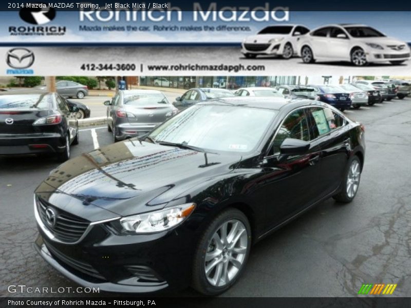 Jet Black Mica / Black 2014 Mazda MAZDA6 Touring