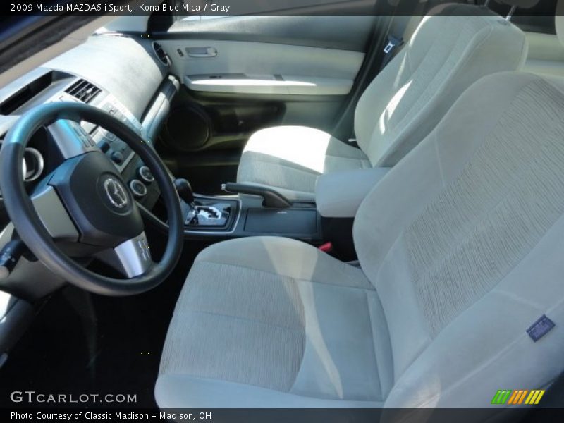 Kona Blue Mica / Gray 2009 Mazda MAZDA6 i Sport
