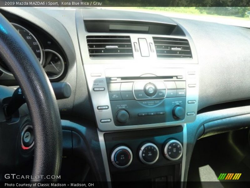 Kona Blue Mica / Gray 2009 Mazda MAZDA6 i Sport