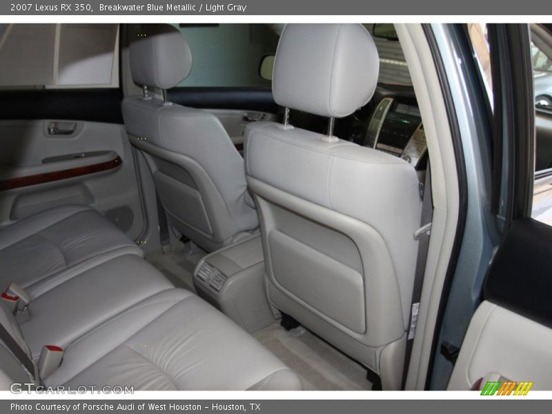 Breakwater Blue Metallic / Light Gray 2007 Lexus RX 350