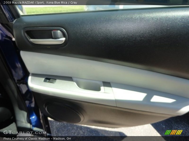 Kona Blue Mica / Gray 2009 Mazda MAZDA6 i Sport