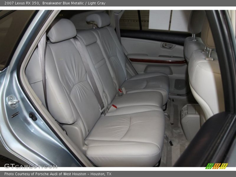 Breakwater Blue Metallic / Light Gray 2007 Lexus RX 350