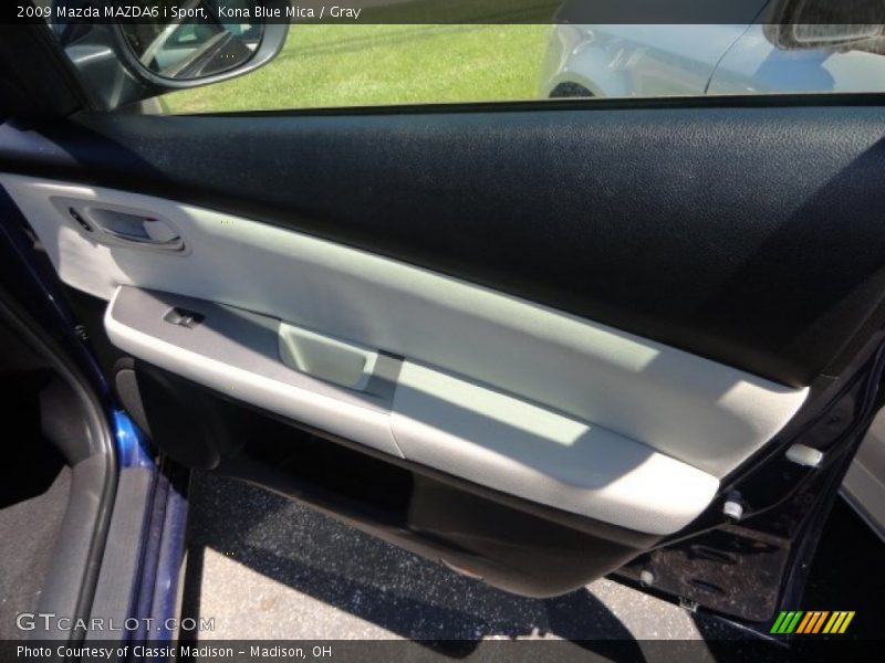 Kona Blue Mica / Gray 2009 Mazda MAZDA6 i Sport