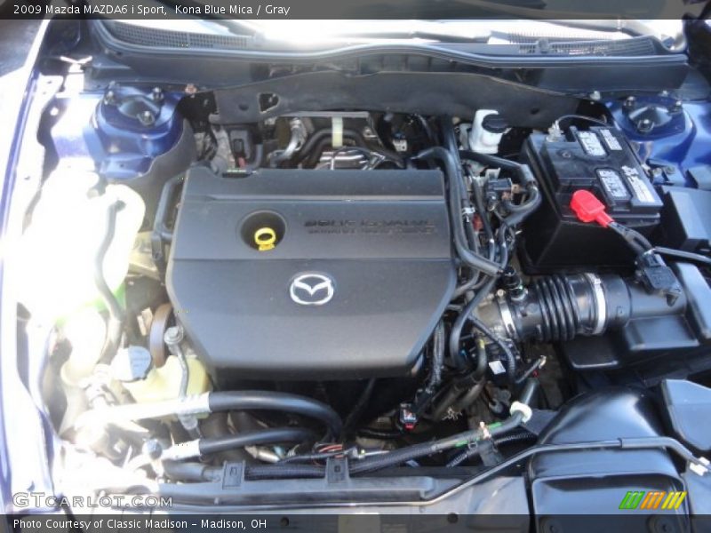 Kona Blue Mica / Gray 2009 Mazda MAZDA6 i Sport