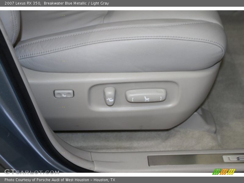 Breakwater Blue Metallic / Light Gray 2007 Lexus RX 350