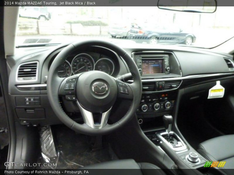 Jet Black Mica / Black 2014 Mazda MAZDA6 Touring
