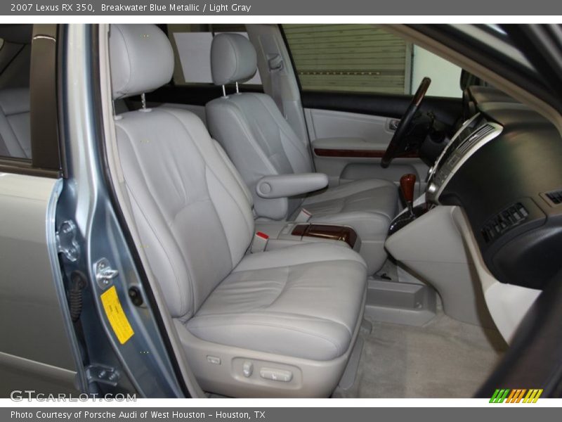 Breakwater Blue Metallic / Light Gray 2007 Lexus RX 350