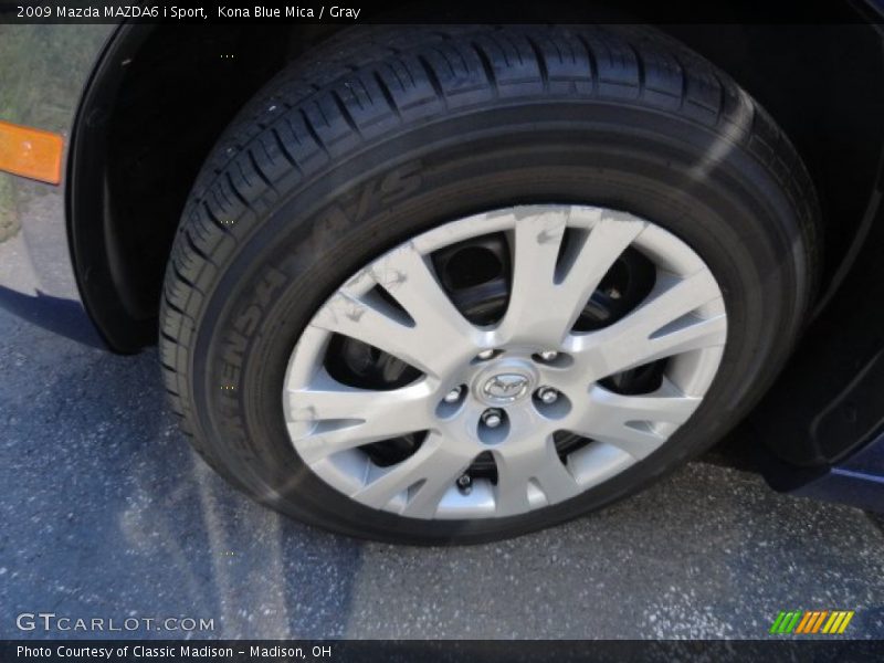 Kona Blue Mica / Gray 2009 Mazda MAZDA6 i Sport