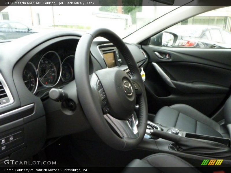 Jet Black Mica / Black 2014 Mazda MAZDA6 Touring