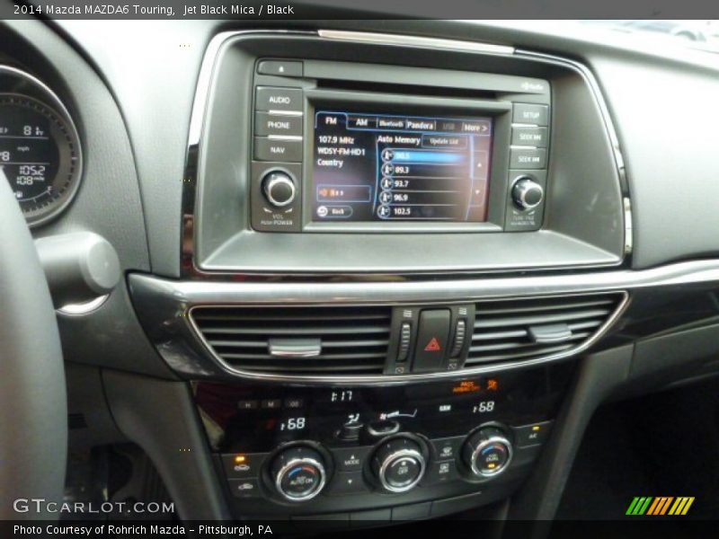 Jet Black Mica / Black 2014 Mazda MAZDA6 Touring