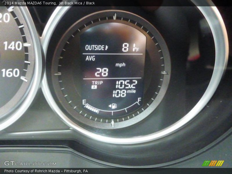 Jet Black Mica / Black 2014 Mazda MAZDA6 Touring