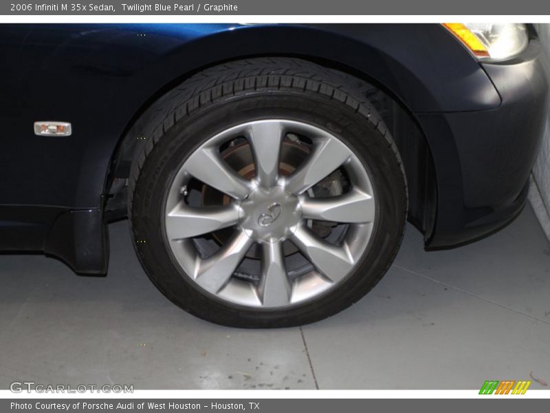 Twilight Blue Pearl / Graphite 2006 Infiniti M 35x Sedan