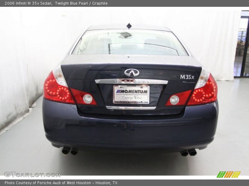 Twilight Blue Pearl / Graphite 2006 Infiniti M 35x Sedan
