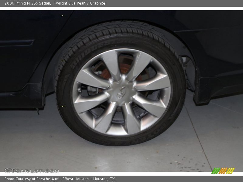 Twilight Blue Pearl / Graphite 2006 Infiniti M 35x Sedan