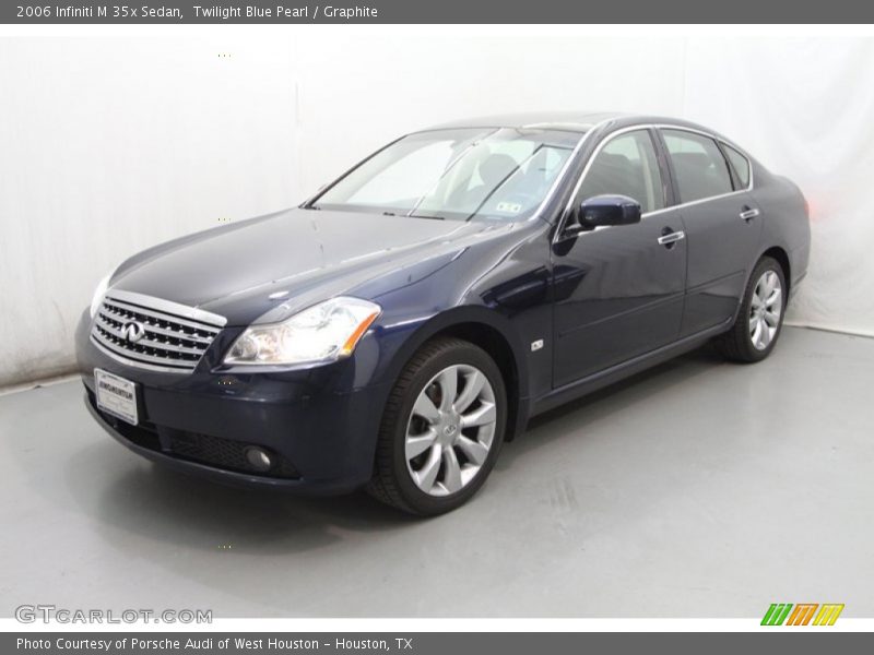Twilight Blue Pearl / Graphite 2006 Infiniti M 35x Sedan
