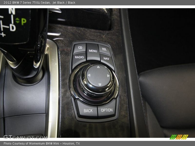 Jet Black / Black 2012 BMW 7 Series 750Li Sedan