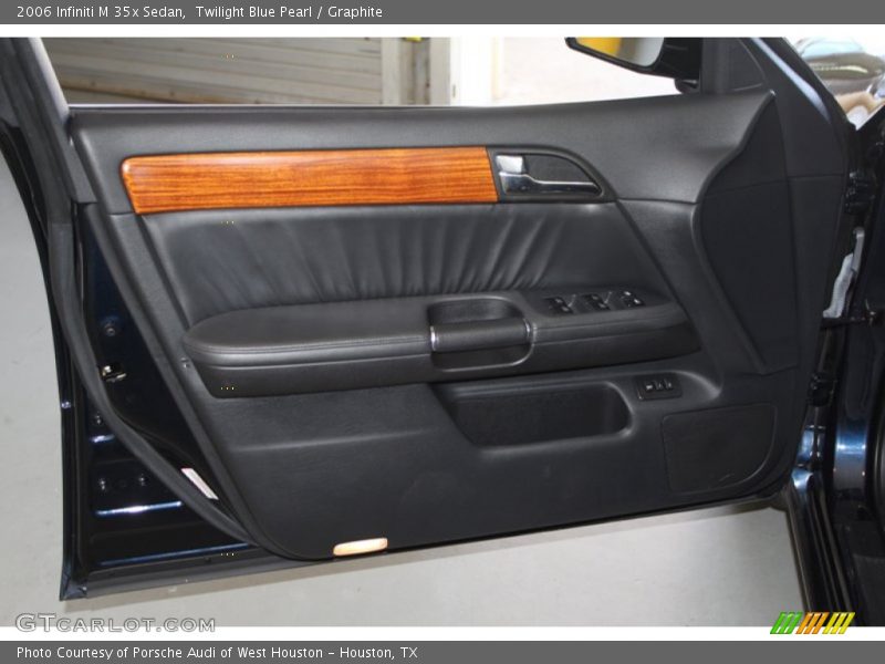 Twilight Blue Pearl / Graphite 2006 Infiniti M 35x Sedan
