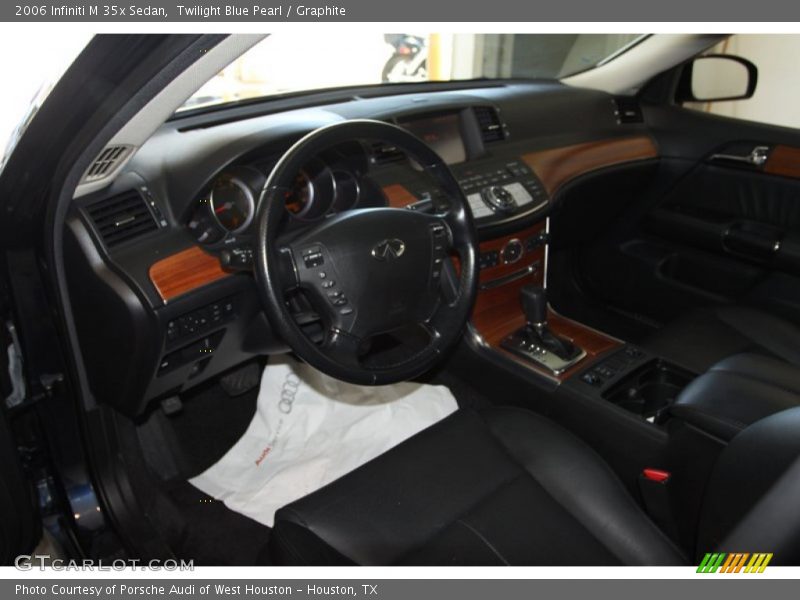 Twilight Blue Pearl / Graphite 2006 Infiniti M 35x Sedan
