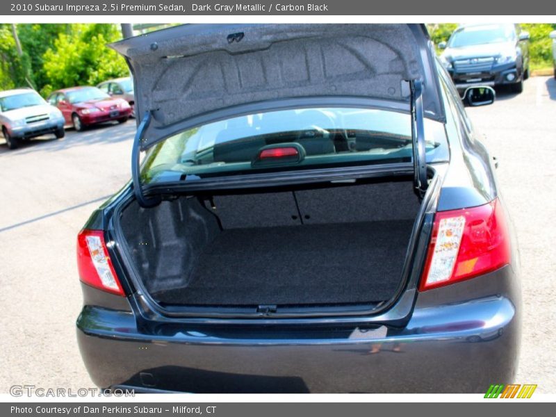 Dark Gray Metallic / Carbon Black 2010 Subaru Impreza 2.5i Premium Sedan