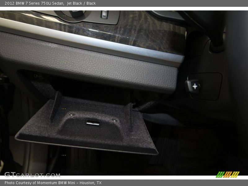 Jet Black / Black 2012 BMW 7 Series 750Li Sedan