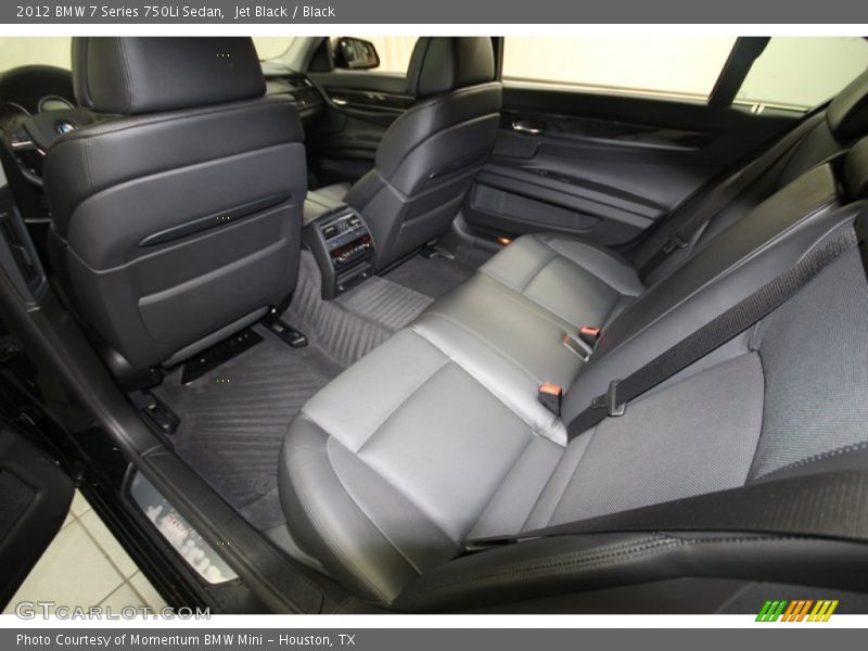 Jet Black / Black 2012 BMW 7 Series 750Li Sedan