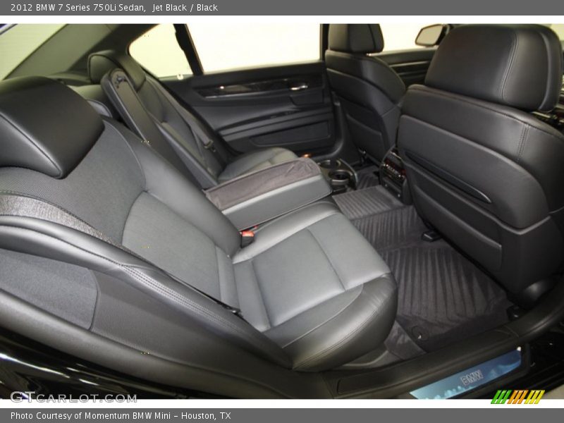 Jet Black / Black 2012 BMW 7 Series 750Li Sedan