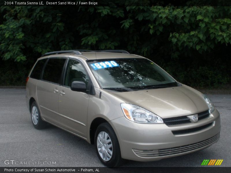 Desert Sand Mica / Fawn Beige 2004 Toyota Sienna LE