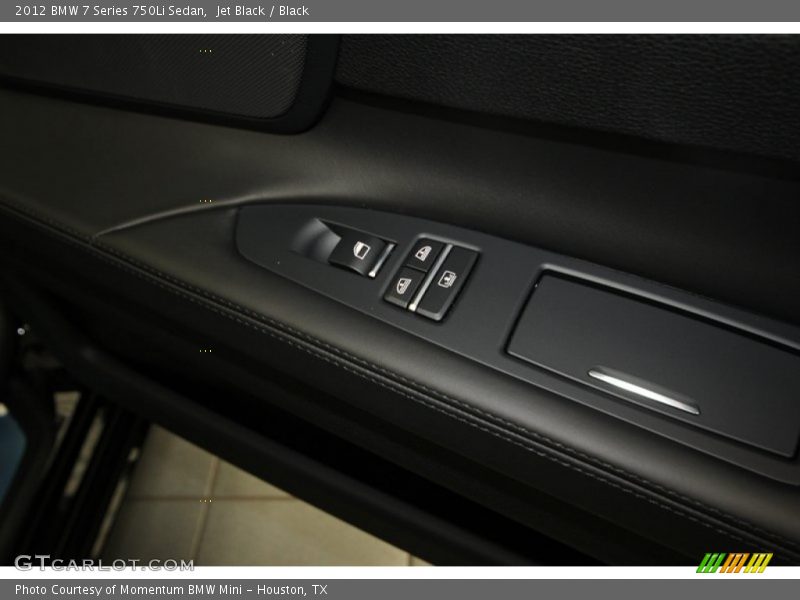 Jet Black / Black 2012 BMW 7 Series 750Li Sedan