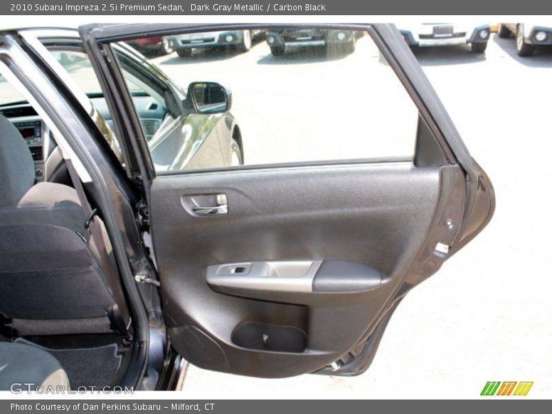 Dark Gray Metallic / Carbon Black 2010 Subaru Impreza 2.5i Premium Sedan